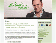 Tablet Screenshot of motivationswerkstatt.de